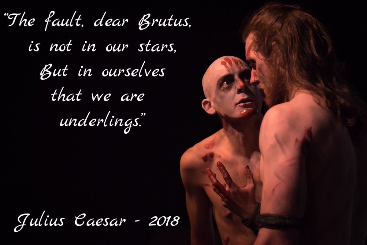 Spadatheatre's tweet photo. Beautiful memories of #juliuscaesar https://t.co/NWkgk3gKdA