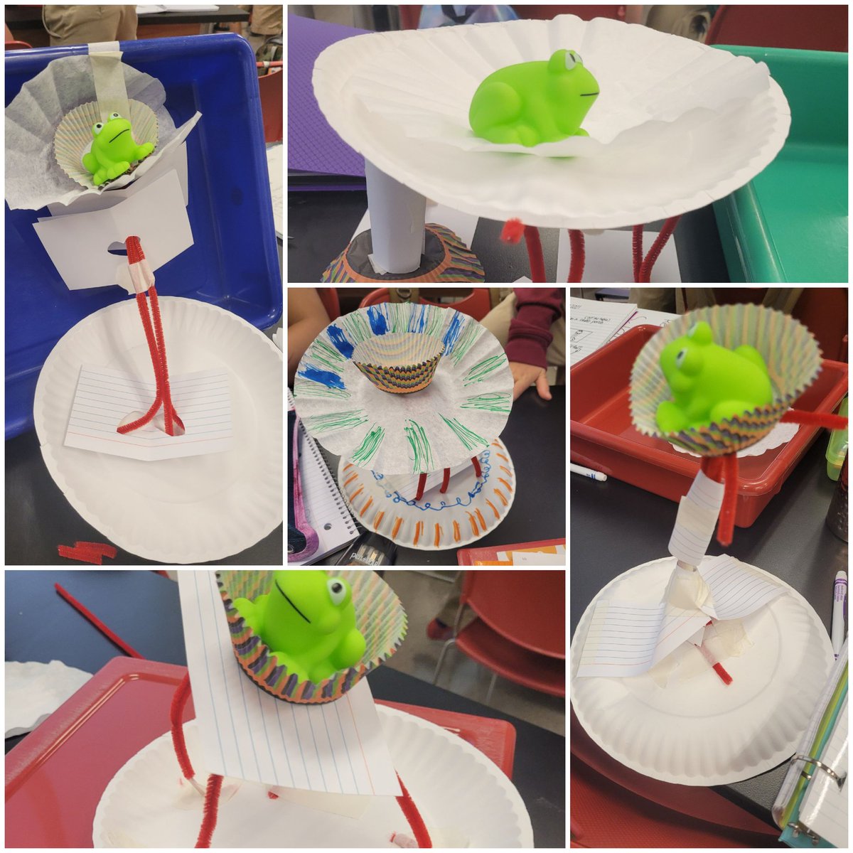 LittleLeaders4's tweet photo. Stem Challenge 2 "Helping Harry"! Demonstrating our lab safety AND introducing some ecosystem vocab! #RowTheBoatEWA #RockingQ1 #Collaboration https://t.co/Pa0JWIHFOj