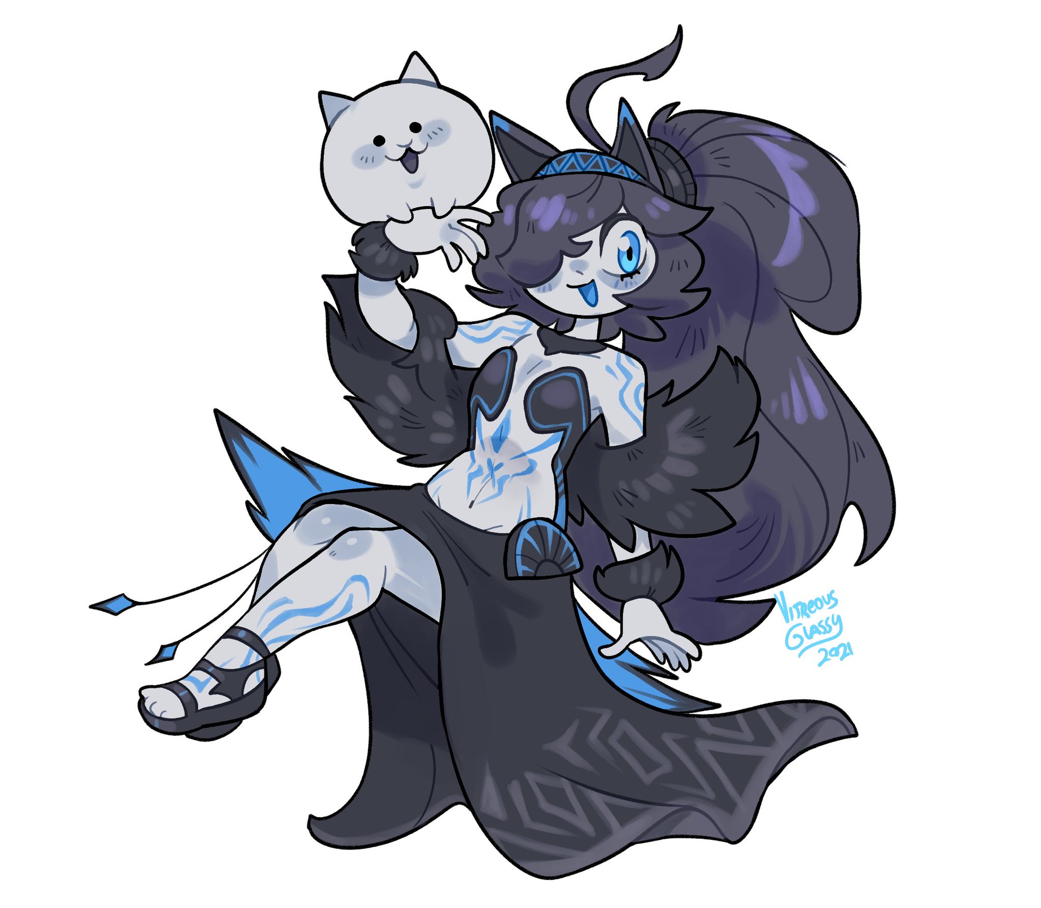 🇧🇷VitreousGlassy🏳️‍⚧️ | commissions OPEN on X: Kasli, daughter of  chaos! battlecats t.coScVCTRFuPf  X