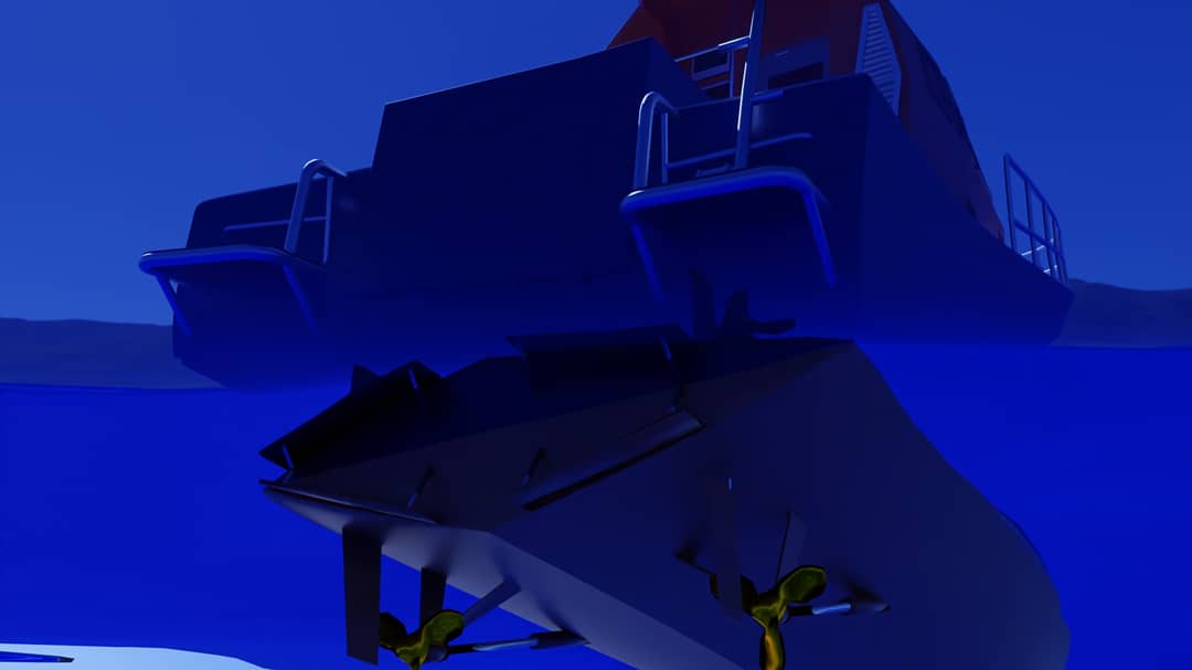 Premiers rendu de mise en situation de la vedette de sauvetage en mer SNS 152 "Bonne mère de Marseille" toujours en cours de modélisation.
<a href="/StudiosDCPJ/">STUDIOS DCPJ 🇫🇷🇪🇺</a>