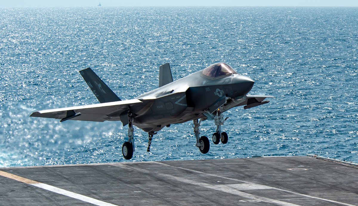 First F-35C Fighters, CMV-22B Deploy with Carl Vinson Carrier Strike Group - USNI News news.usni.org/2021/08/02/fir…