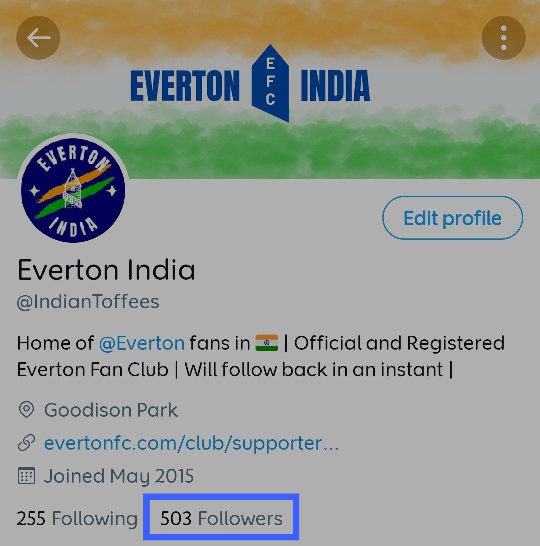 Everton India tweet media