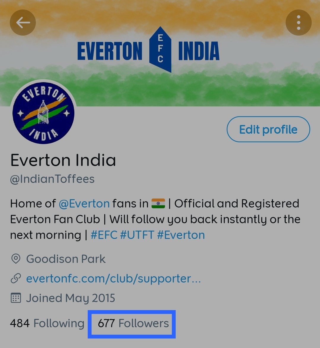 Everton India tweet media