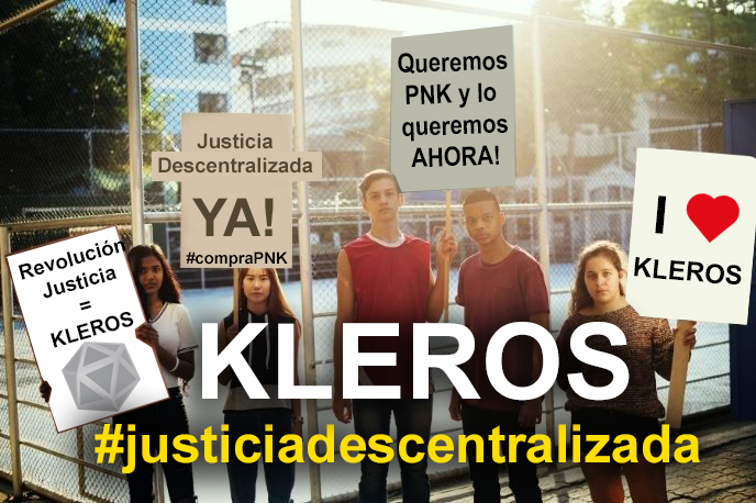 porunapalta's tweet photo. 📢 El piberío de #RíoCeballos (Córdoba) ya salió a la calle reclamando #justiciadescentralizada 💪 #Kleros es la revolución de la justicia en internet ⚖️ Sumate y se parte del mundo #descentralizado @Kleros_io #longKLEROS #pxltx #longPNK #compraPNK https://t.co/oDGiXpFmVY