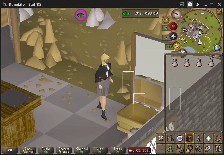 highlysteff's tweet photo. #6 200m Herblore https://t.co/Gcbngp7S0e
