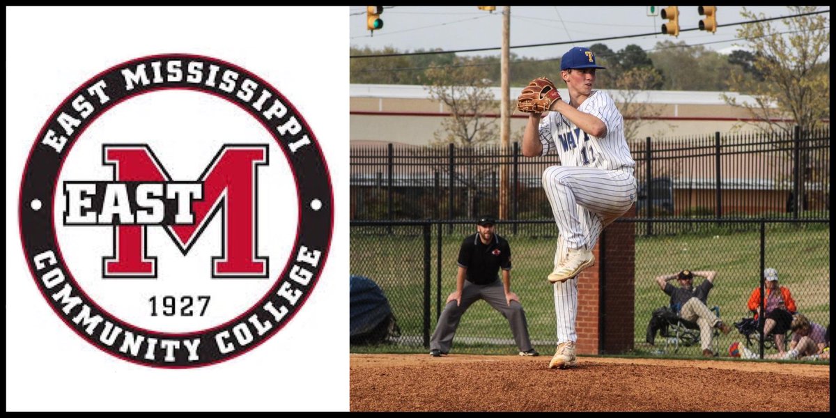 I am excited to announce my commitment to play baseball at East Mississippi CC. I have been blessed with great coaches and a supportive family along the way and can’t thank them enough. Can’t wait for this new chapter to begin! <a href="/EastMissBB/">East Miss Baseball</a> <a href="/goldenwavebsb/">Tupelo Baseball</a> <a href="/SBGsox/">Snopek Baseball Group</a> @PBR_Mississippi