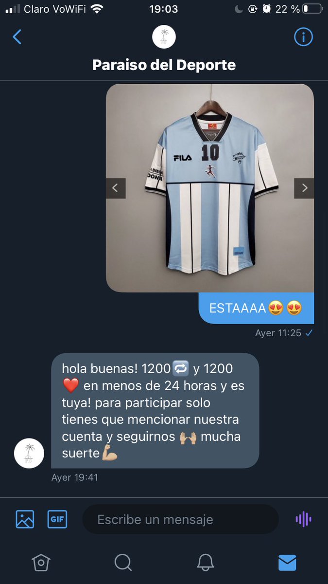 ATENCIÓN‼️ Me juego mucho en estas 24 horas, no la quiero, LA NECESITO. Un like y un Rt nada más, 1200 y es mía, denme una mano por favor🙏🏽. Hoy por mi, mañana por ustedes🔟❤️ Difundannnn <a href="/DeporteParaiso/">Paraiso del Deporte</a>