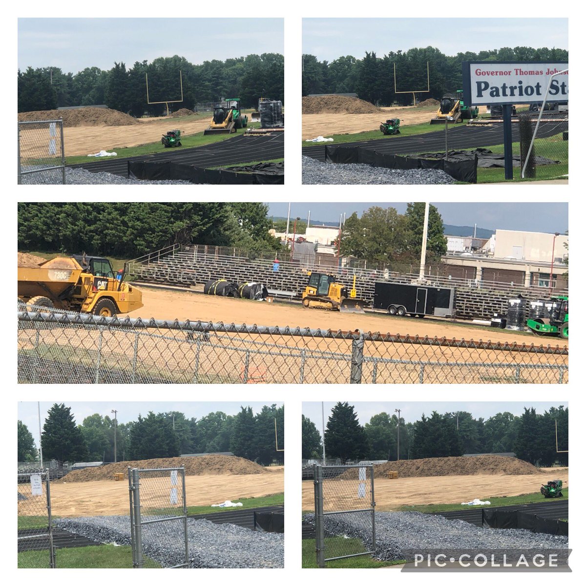 This is what we call a beautiful mess!! Are you excited?! We are!!!
#TURFiscoming
#FieldOfDreams 
<a href="/TJ_PatriotsAD/">Mike Chavez</a> <a href="/GTJHSAthletics/">TJ Patriot Athletics</a> <a href="/AthleticsTj/">TJ Patriot Athletics Boosters</a> <a href="/TurfPatriot/">PatriotTurf</a> @PatNationPrinc