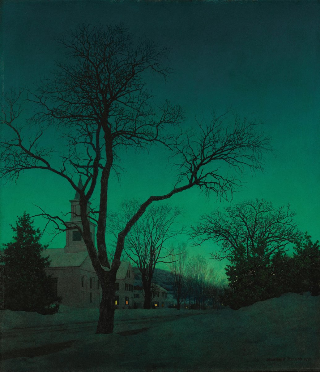 Maxfield Parrish, Arkhip Kuindzhi, Tove Jansson, Hirō Isono https://t.co/pfSmoKUnu1 