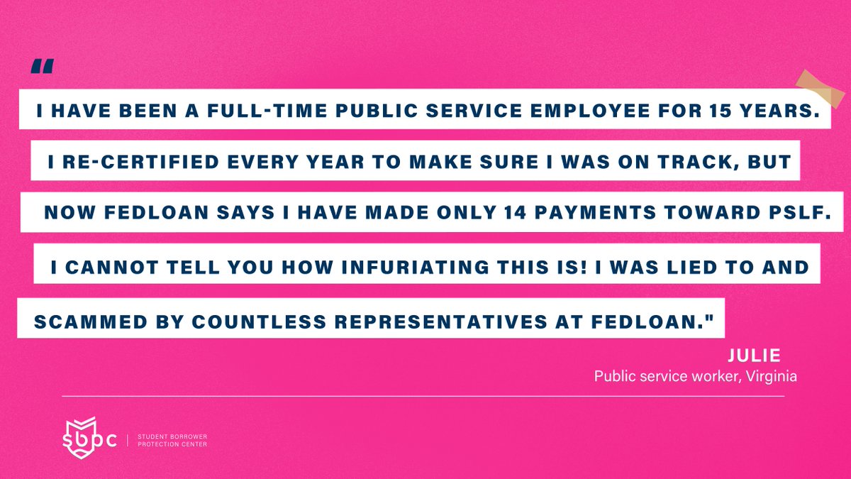 ProgressVA's tweet image. The PSLF promise has been denied to public service workers at every turn. Tell @POTUS to eliminate debt for nurses, teachers, servicemembers &amp;amp; others giving back to their community &amp;amp; country. bit.ly/3Bsb67T
@theSBPC
#ProgressVa #Virginia