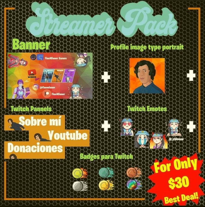 FinnWinnerYT's tweet photo. Open Comissions!
For view another works or different type of commision, send DM

I can Edit Videos ane make logos/Puedo hacer logos y editar videos (Mandar DM) https://t.co/HkoCPrPeGq