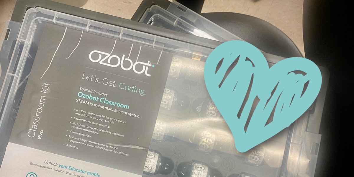 JasperDigArts's tweet photo. Who doesn’t love a fresh batch of #ozobots arriving on their first day back after summer break. These puppies literally saved my life last year with my #PreK and #elementary students! #schoolyear2021 #CompSci https://t.co/mZaoxKJPon