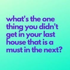 RonMNedd's tweet image. I can help you find a home that includes all of your Wants and Needs! 

Comment and share your answers below.