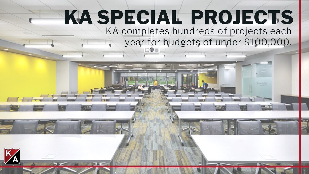 krausanderson's tweet photo. You have a business to run. You can’t afford to lose focus by taking on the job of running a construction project at the same time.
With the #KASpecialProjects Force, you don’t have to. https://t.co/WyONtLEetw #Construction #Remodel #TenantImprovement https://t.co/5StaIf59Un