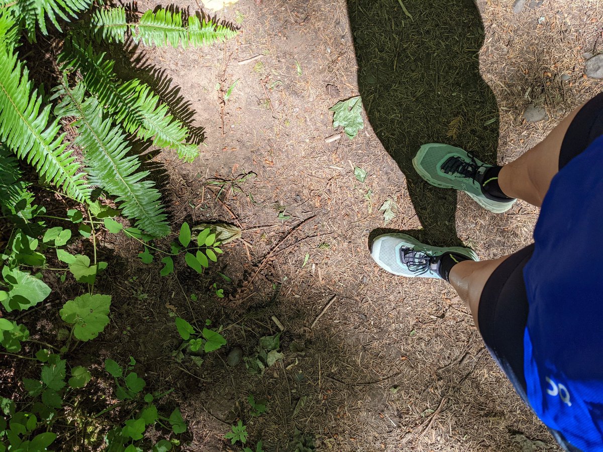 AnnaRischitelli's tweet photo. Happy to be back in Oregon running my favorite trails. Trail tip!! Remember to take it slow and enjoy the adventure ~ not about the speed, it's about the fun 🖤 @on_running #womensepicrace #onruncrew https://t.co/qPjuJkwywk