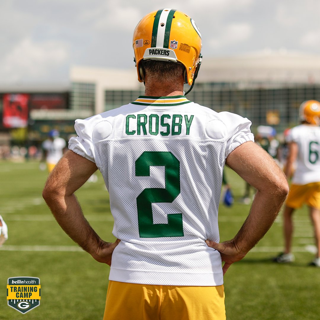 2️⃣ 

<a href="/crosbykicks2/">Mason Crosby</a> | #PackersCamp