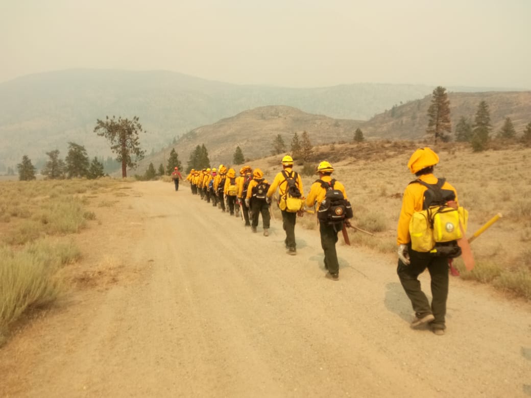 CONAFOR's tweet photo. 🚨A T E N C I Ó N🚨 Aquí te informamos sobre las actividades que está haciendo el segundo contingente de combatientes mexicanos 👨‍🚒🇲🇽, asignados a la Provincia de #BristishColumbia en #Canadá 🔥👨‍🚒🇨🇦 https://t.co/YIvuqfpfl9