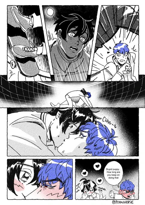 First Time.... First Kiss 🥺❤️

#Tadaaiweek2021 #Tadaai 
#SK8エスケーエイト #sk8infinity 