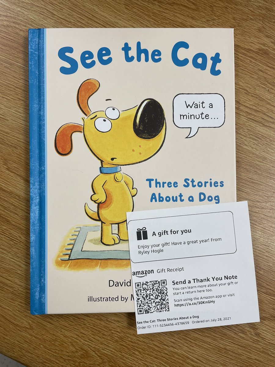 Thank you so much <a href="/ryleyhogle/">Ryley Hogle</a> !! So excited for my kiddos to have access to some of the SSYRA jr books 📚 <a href="/spiritbelieves/">Spirit Elementary</a> #spiritbelieves #clearthelist amazon.com/hz/wishlist/ls…