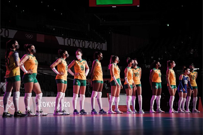 dannysthilld's tweet photo. A seleção feminina do Brasil é a ÚNICA invicta no vôlei.
#JogosOlimpicos #JogosOlimpicosnoSporTV #Olympics #TokyoOlympics2020 #Tokyo2020 #TimeBRA #BRA #OlimpiadasNoSporTV #SeleçãoOlímpica #BrasilDeOuro #VoleiFeminino #Volleyball 

#SegundaDetremuraSDV https://t.co/e0oFyQnQdc