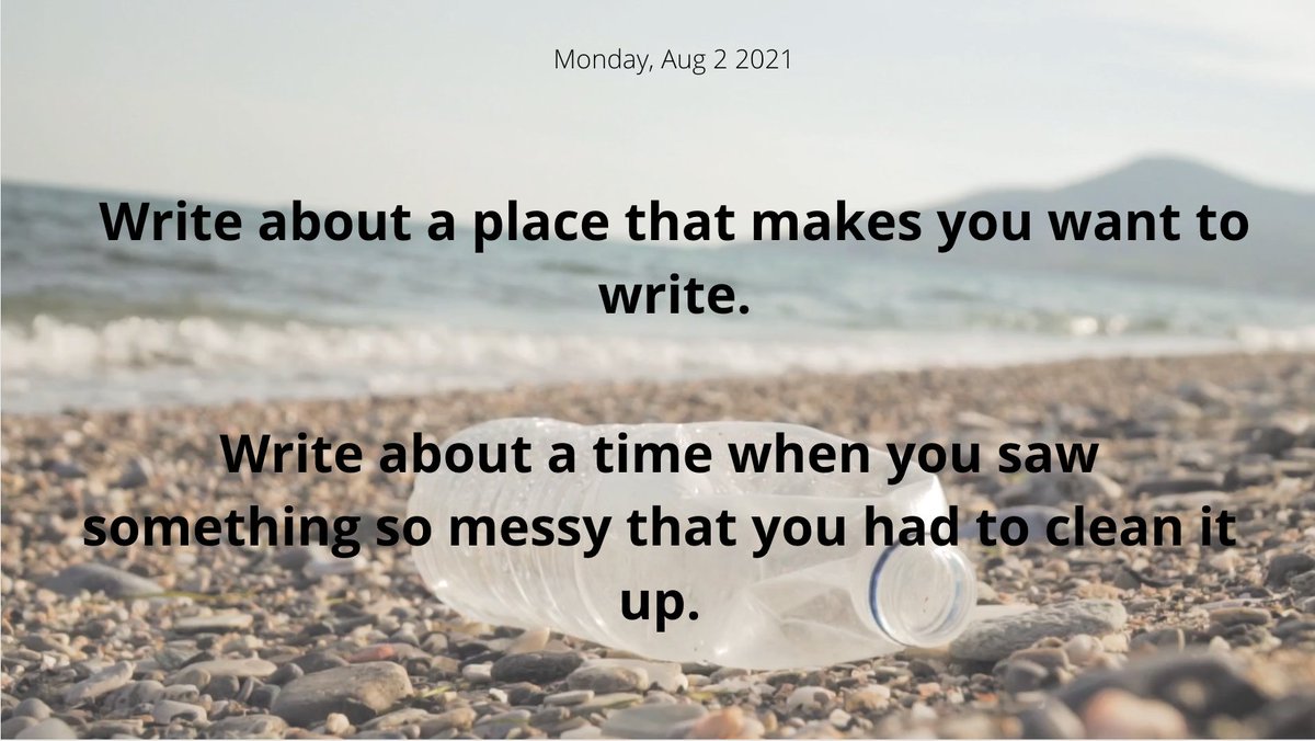 WritingVeterans's tweet photo. Making videos is hard! Here are this week's #mondayprompts!
#VeteransWriting #WritingCommunity #VWC https://t.co/nFv7enlljU