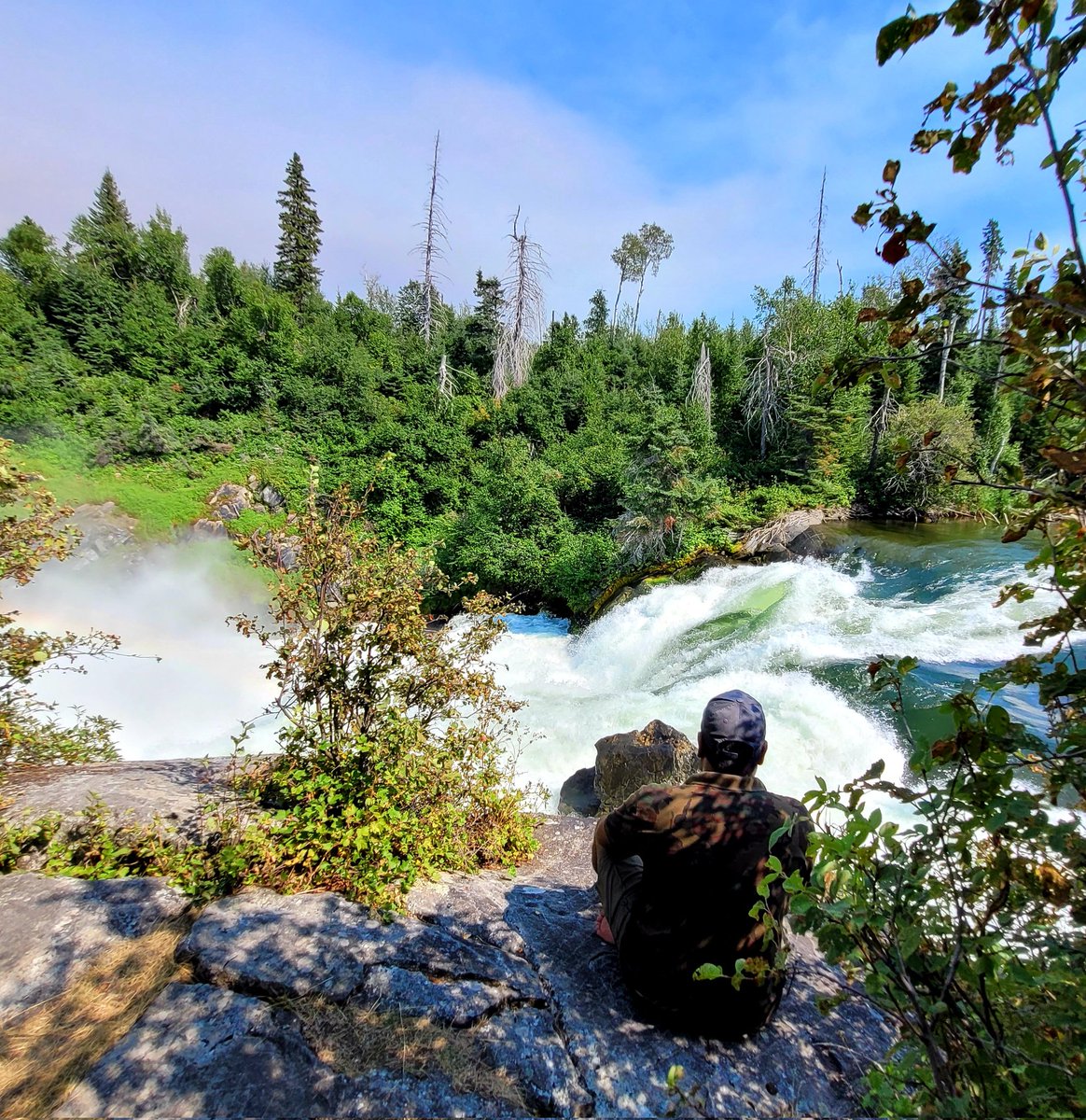 Happy Saskatchewan Day! 
#NistowiakFalls, at 10 metres (33 ft), is one of the highest waterfalls in the province of #saskatchewan. The falls are on the Rapid River, which flows north from Iskwatikan Lake into Nistowiak Lake on the Churchill River. 

#roadtrip  #sasktourism #Sask