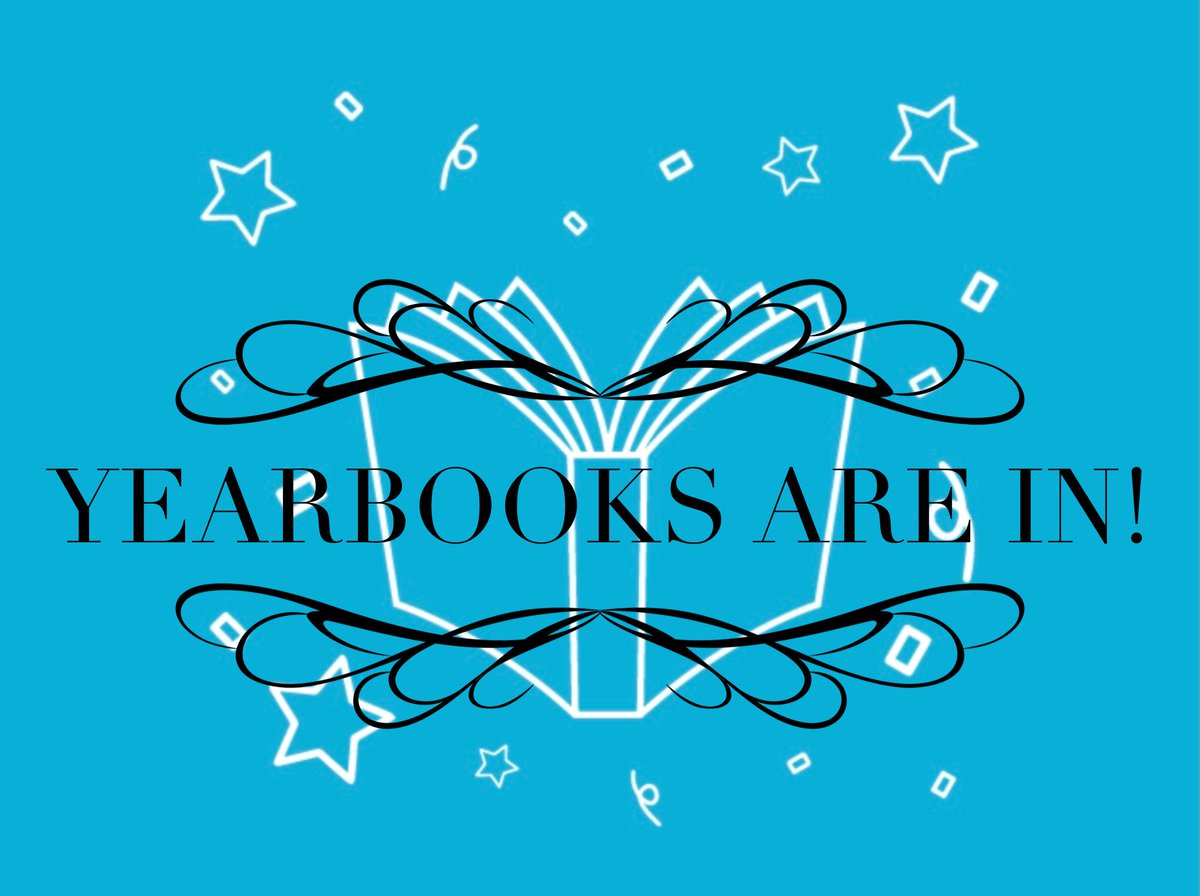 🤩 Yearbooks are in! 🤩

➡️ Rising 7th and 8th graders can pick theirs up during information day on August 5th in the Media Center!

➡️ Rising 9th graders can pick theirs up on August 5th between 2-4 in the front office.