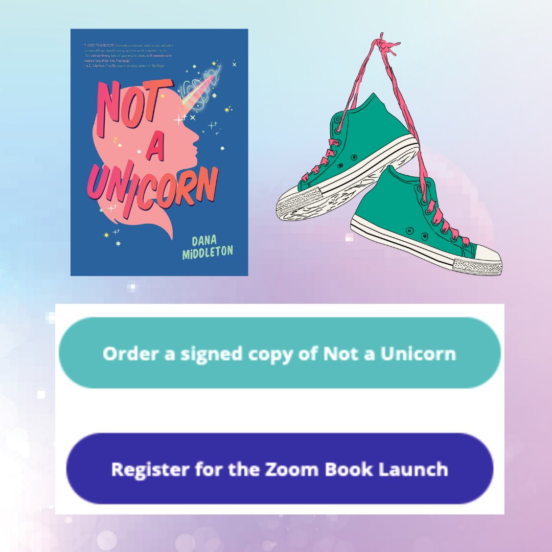 DanaKMiddleton's tweet photo. The Zoom link to my virtual book launch for NOT A UNICORN is available now from @Onceuponatimebk. All you have to do is register. Join me and @jillinboots on Sept 21 for some launch fun!  #booklaunch #mglit #kidlit

https://t.co/6G1xpwpDU1 https://t.co/kf8JGSrlKK
