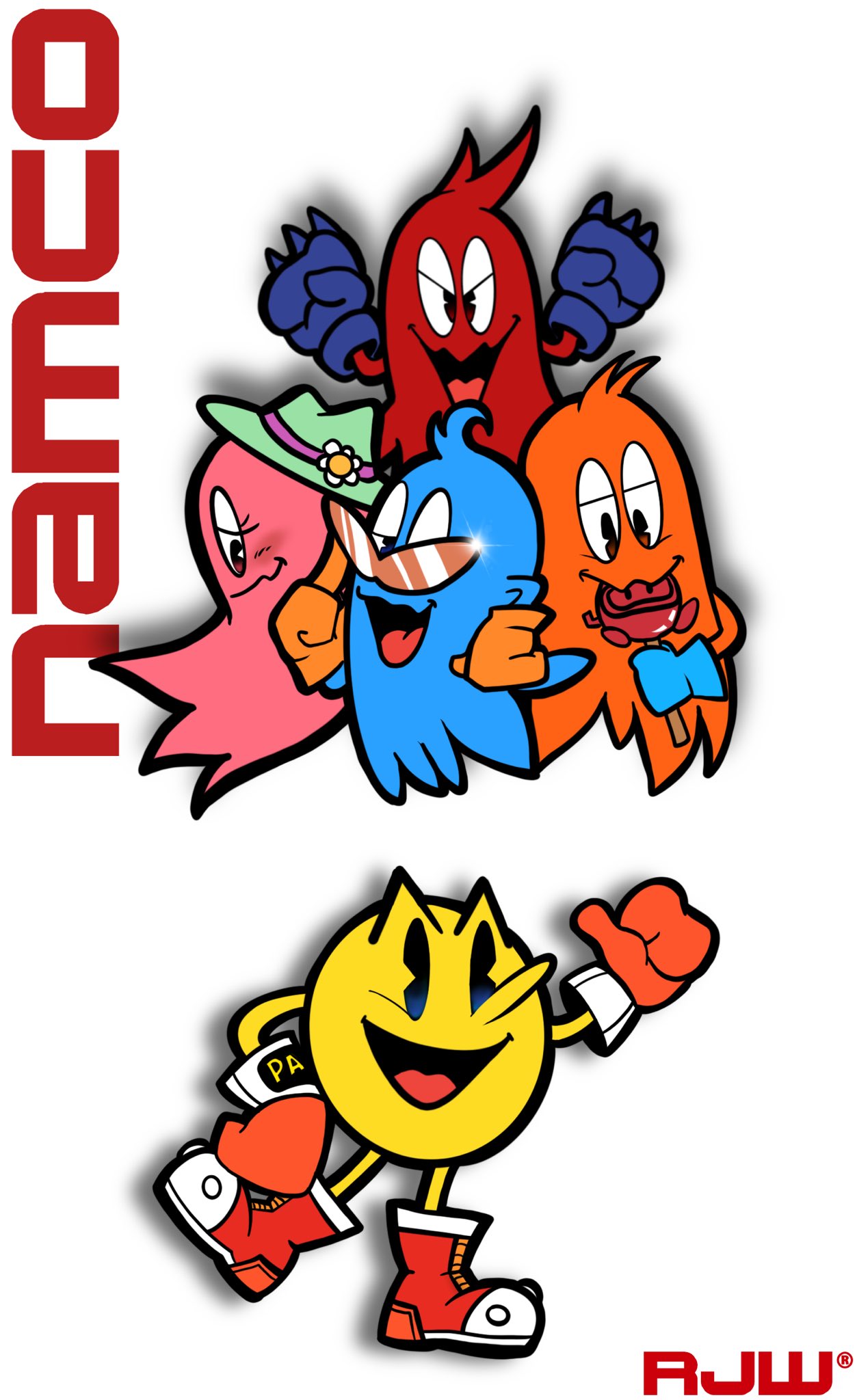 Pacman Face Splitgildamane Dragon - a354pyi