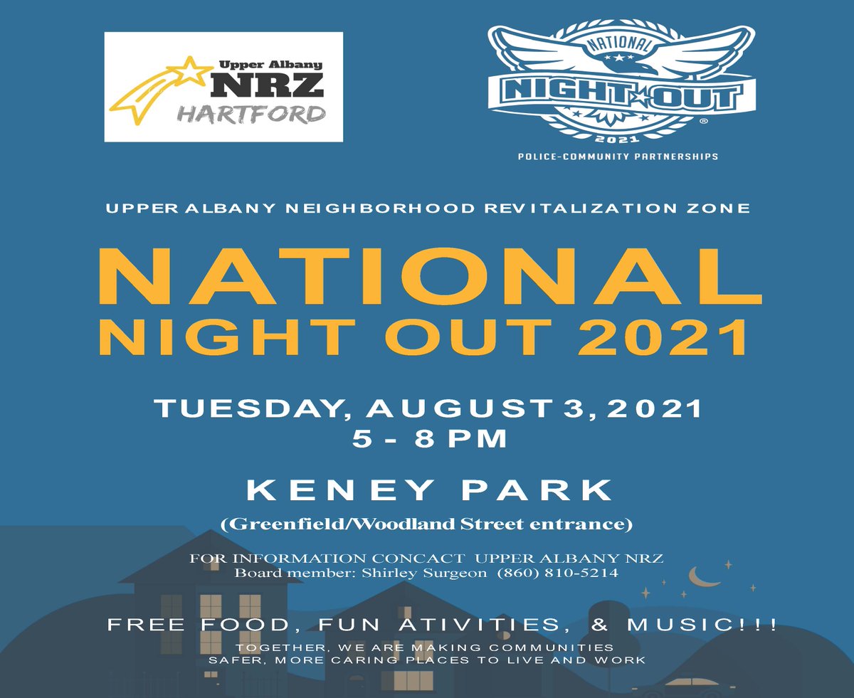 With safety in mind, neighbors are heading outdoors to celebrate National Night Out.  This is a nationwide community-building campaign that brings police departments closer to the neighborhoods they serve. 

There will be food, giveaways, kids activities, vaccine clinics and more