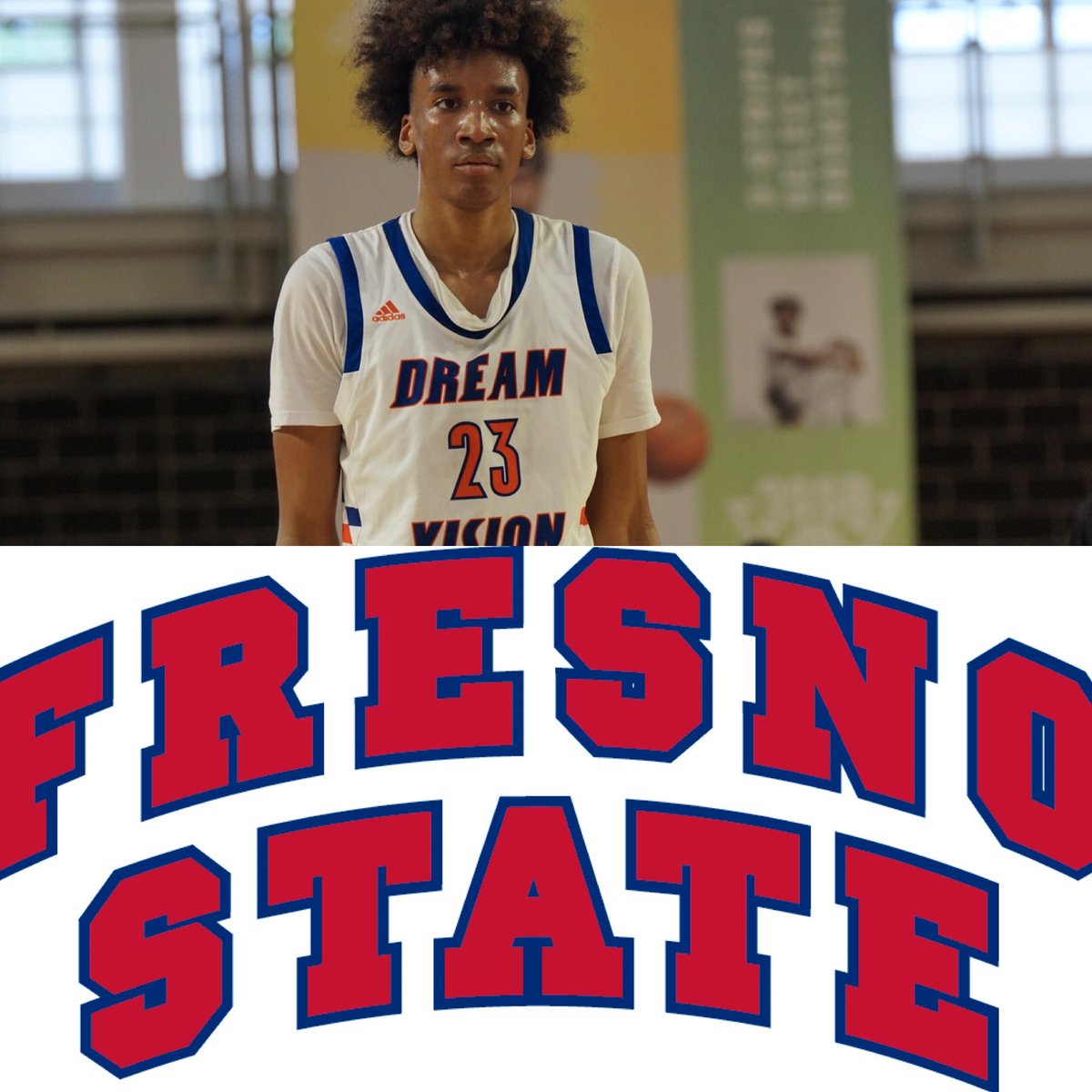 Congrats to DV G/F Tyler Harris on receiving an offer from Fresno State University! #adidas #3SSB #DVFAM
