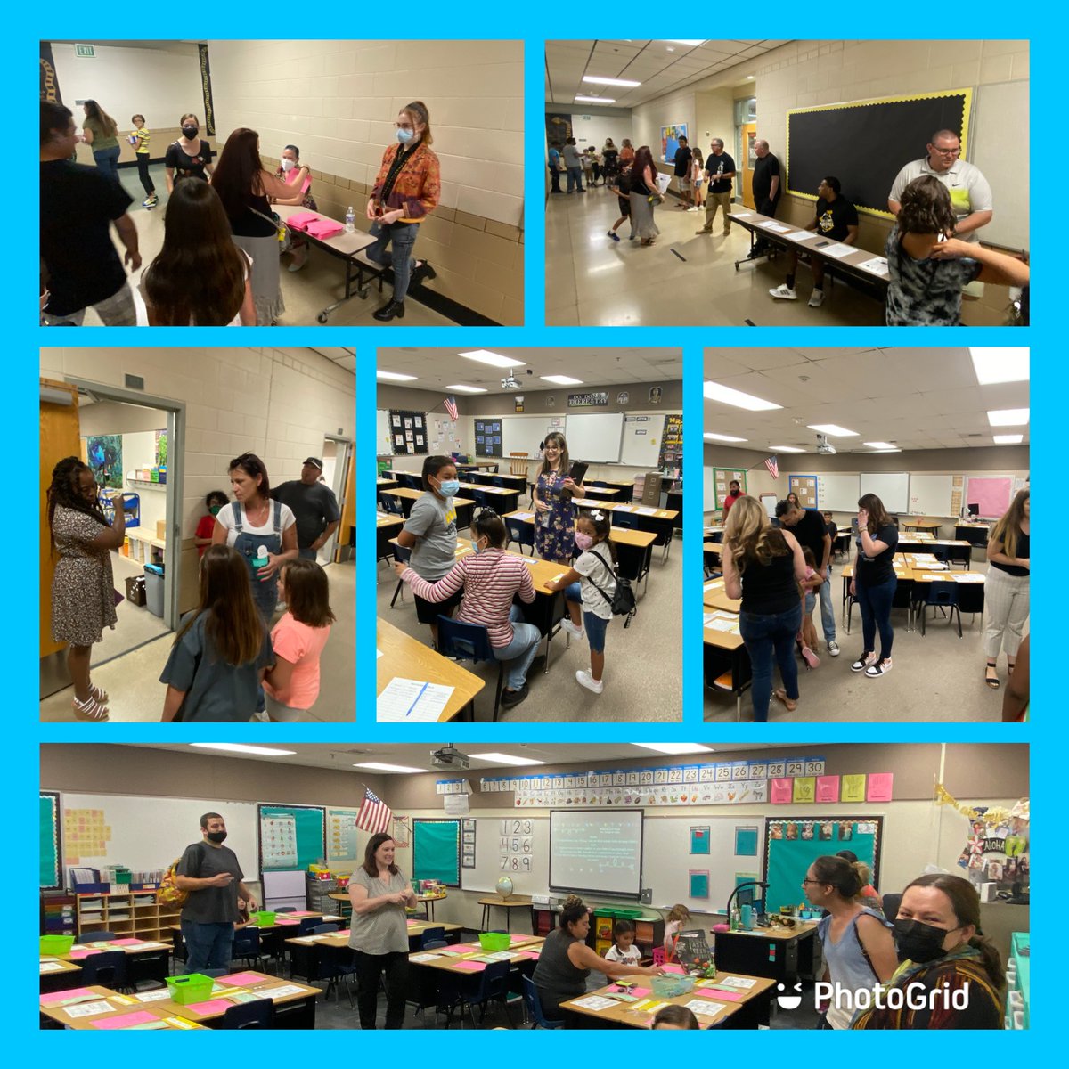 CountryMdwsElem's tweet photo. Part 1: Meet the Teacher Night is happening right now! Great turn out and we are happy to welcome our #scholars and #families! #VictoriousVipers @DrCarlosFPerez1 @PeoriaUnified11 @MrReid9 @Daniell71641160 https://t.co/0pNZNxK3VS