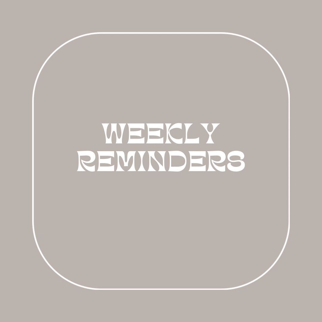 TheMinimalMix's tweet photo. Reminders for this week.

••• #WeeklyReminders #WeeklyMotivation #Motivation #QuoteOfTheWeek #QuoteOfTheDay #Quote #Words #ContentCreator #ContentCreation #DigitalMedia #Entrepreneur #Entrepreneurship #Inspiration #Lifestyle #Mentality https://t.co/reRVZ9vKK6
