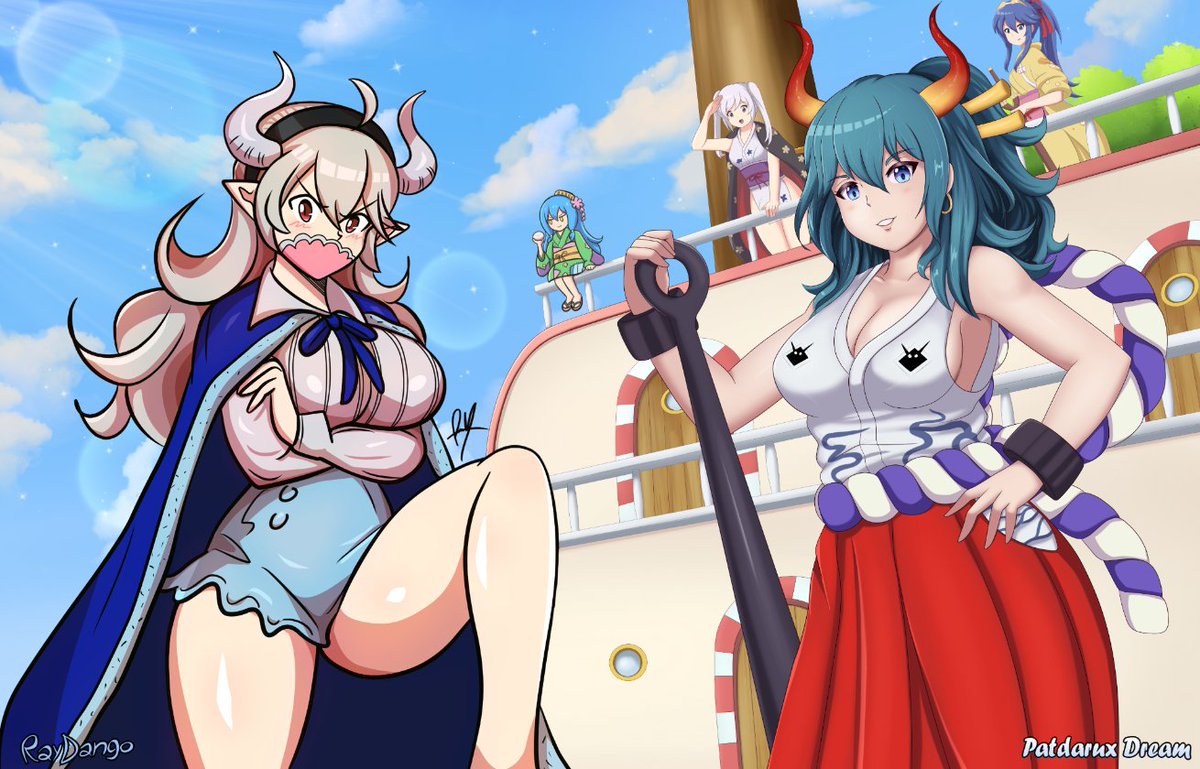 Fire Emblem X One Piece Wano Arc
Special Collab with my fantastic friend and artist <a href="/patdarux/">Patdarux Dream</a> 

#ONEPIECE #FireEmblem #Corrin #Byleth #Azura #Robin #Lucina #Yamato #Ulti