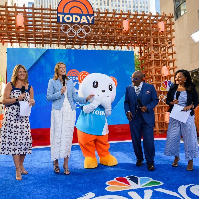 Mondo Mascots on Twitter "NBC’s Today Show has a new, Japanesestyle bear mascot designed by