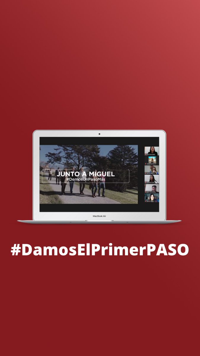 #DemosUnPasoMas #DamosElPrimerPaso