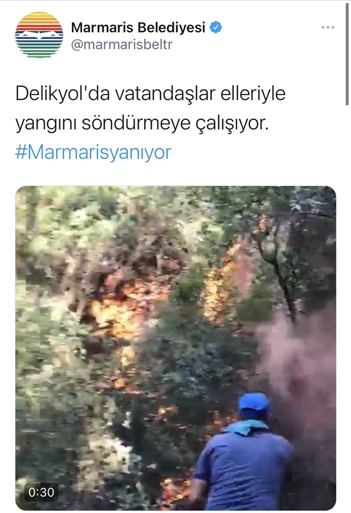 Gerekirse öyle söndüreceksin! 
O yangının sönmesinden siz sorumlusunuz, halk değil!