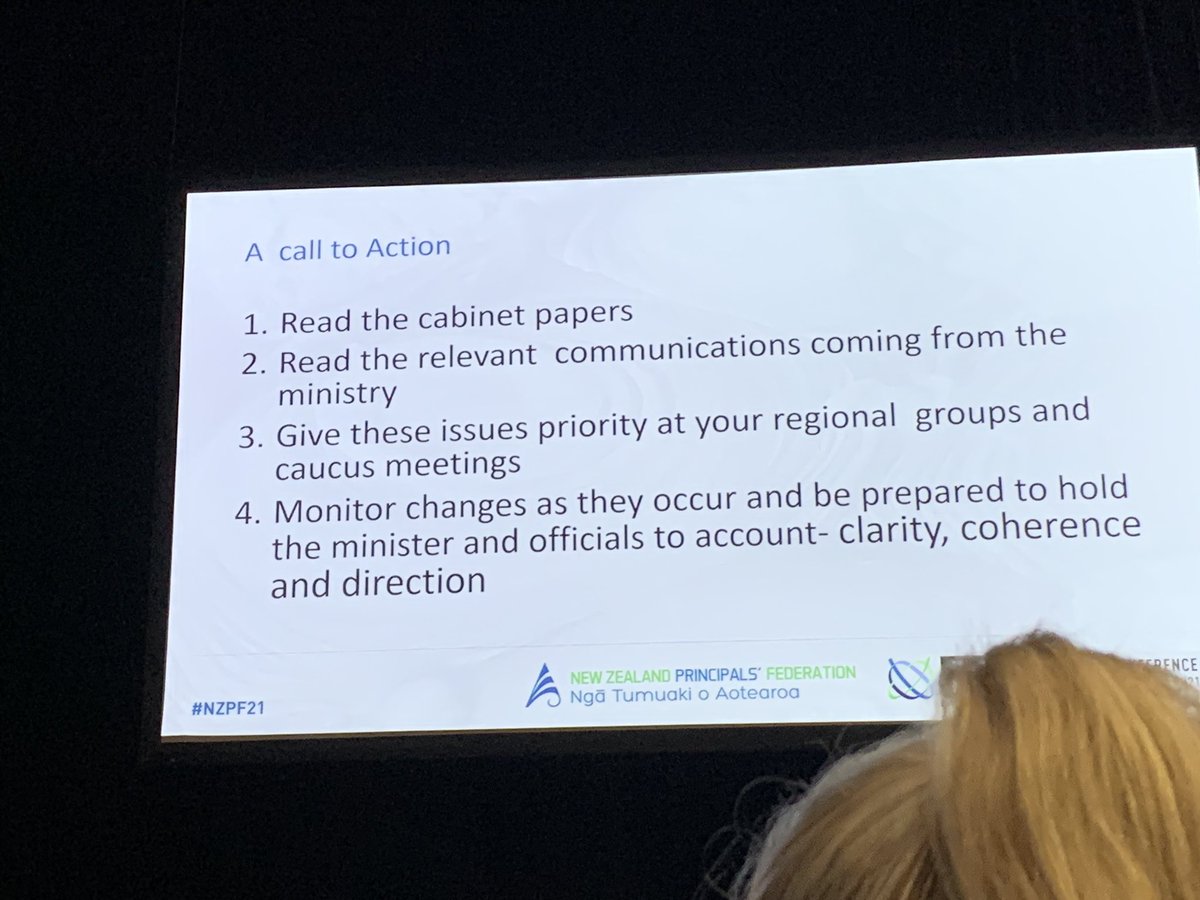 Read the cabinet papers on Tomorrow’s Schools Review, Leadership and Curriculum.  #NZPF21