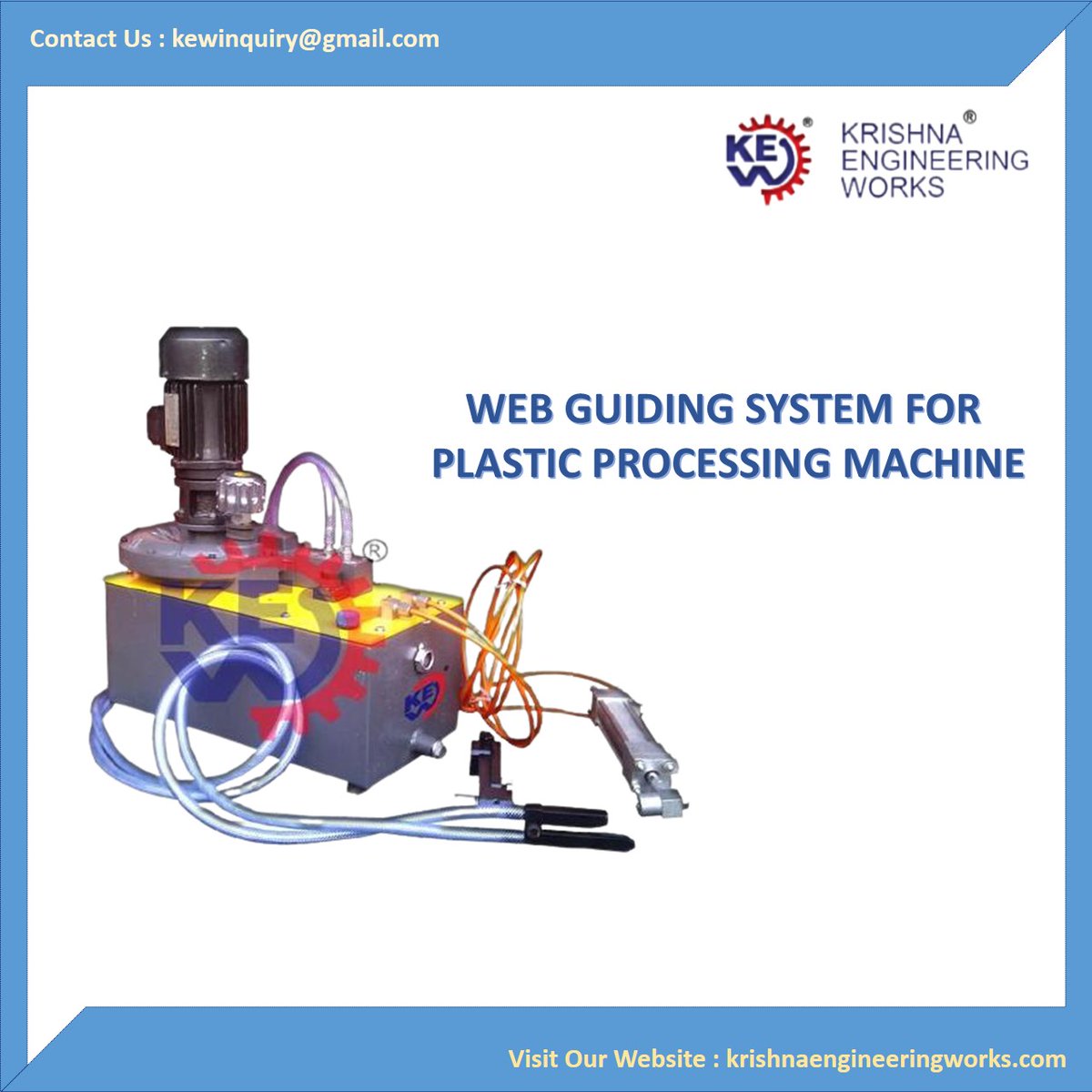 WebGuiding's tweet image. webguidingsystem.com/web-guiding-sy…

Web Aligner for Plastic Processing Machine, Web Guiding Systems are used to automatically guide all type of of flexible printing, packaging converting machinery. Web Guiding Systems which serves various application for all type of flexible printing.