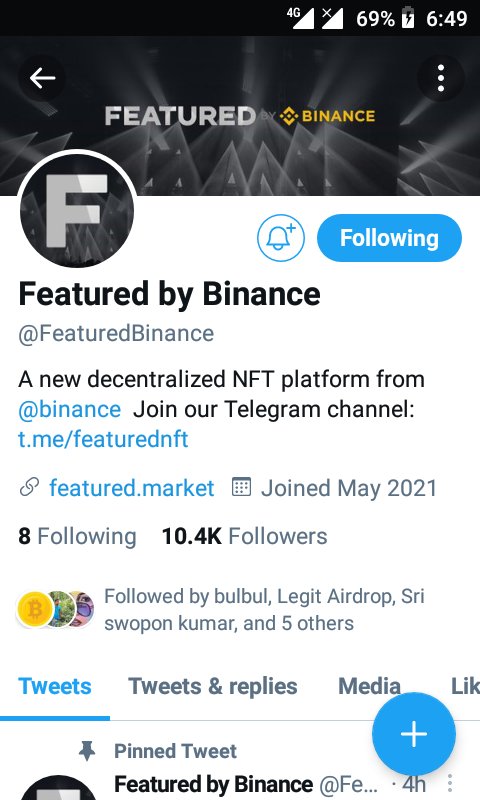 Marco5089's tweet photo. @BinanceChain @FeaturedBinance @MasterPipoo22 
@shawal_hossen 
@Maanav455 https://t.co/y0FjhZHfVQ