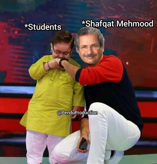 IamShahrukhB's tweet photo. #Promote9th_and11th_class
#Shafqatmehmood 
Insha Allah, the reaction of  students on August 4.. https://t.co/4RCxDjSFKR