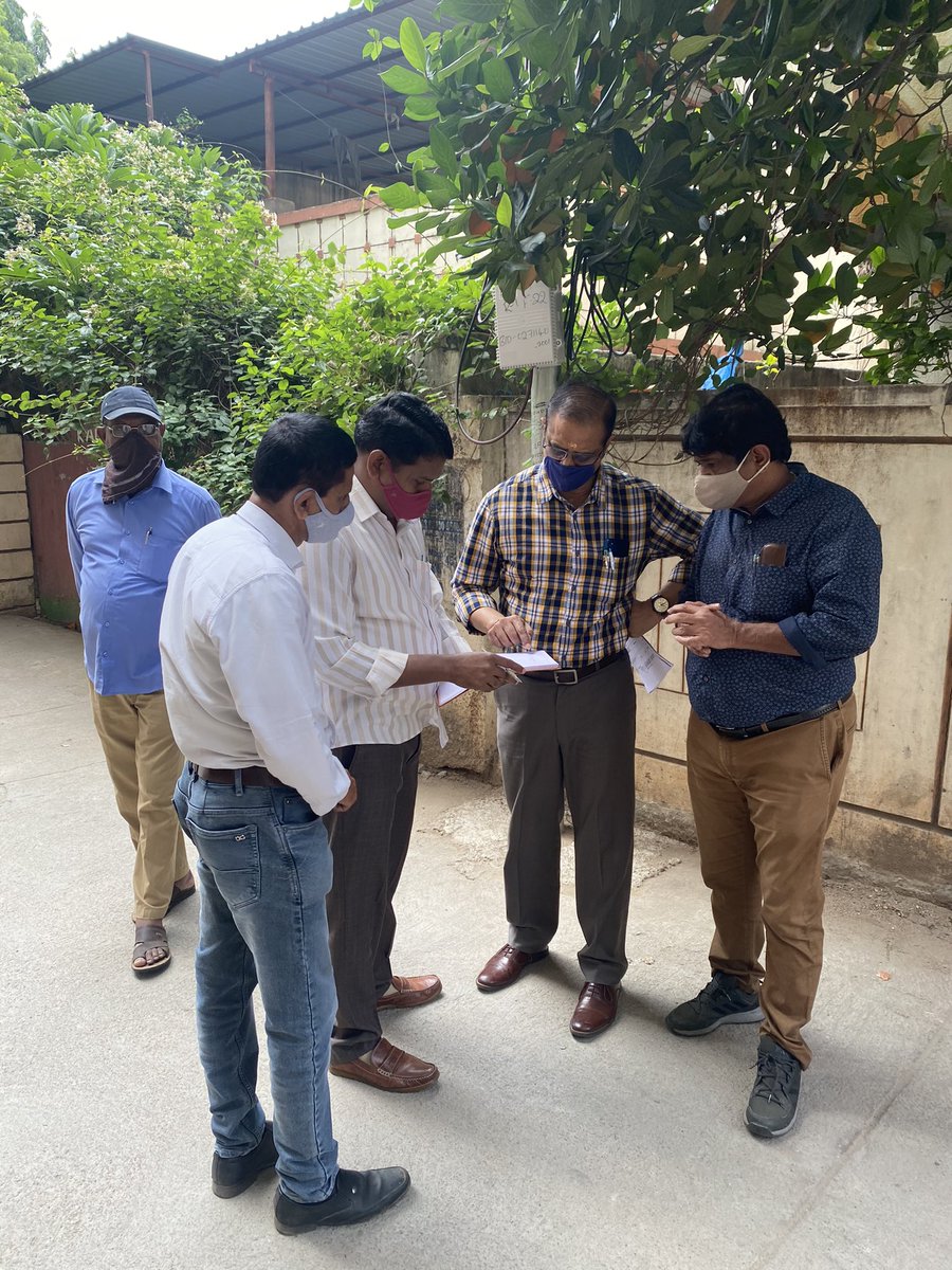 Inspected street no . 7 Nallakunta to address the low water complaint. Instructed staff to bifurcate supplies to provide adequate water till new proposal is grounded.