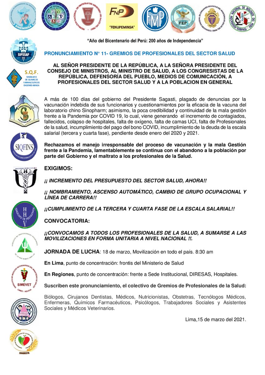 ZerNaty's tweet photo. Por justicia solicitamos la tercera y 4ta fase de la escala salarial, hay muchos sueldos de oro y dedocracia, amiguismo, limpien #DIGTEL #TELESALUDMINSA @HCevallosFlores @PedroCastilloTe @Perulibreprensa https://t.co/DfVJdTqVRg