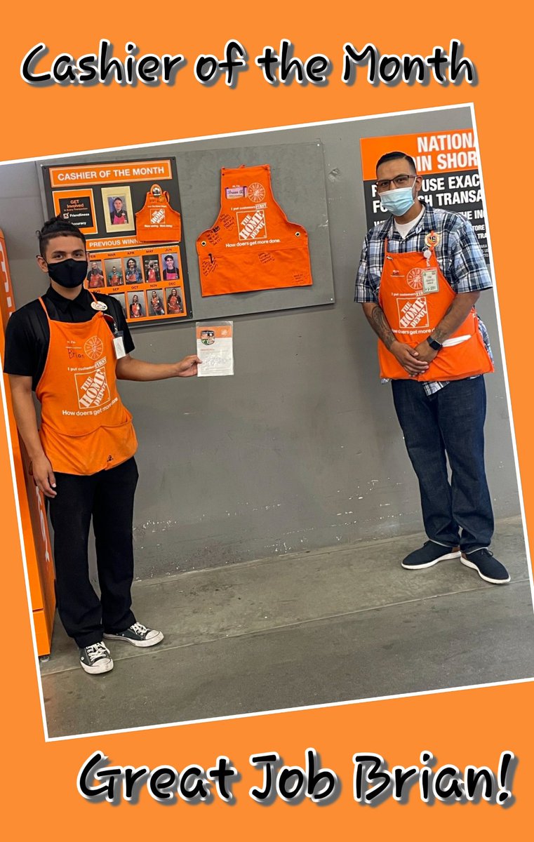 Juan Garcia (@juan_cxm_1040) on Twitter photo 2 months with HD and Brian was chosen Cashier of the Month for his amazing customer service, D90 metrics, as well as his G.E.T and F.I.R.S.T execution! Keep it up buddy!! #Team1040 <a href="/MikeFloresHD/">Mike Flores</a> <a href="/CaylorLarry/">Larry Caylor</a> <a href="/Lorena6712/">Lorena Flores 🧡</a> <a href="/RianSM1040/">Rian Carleton</a> @mrskrisbrandon <a href="/MmaganaDS/">Mario Magana</a> 2 months with HD and Brian was chosen Cashier of the Month for his amazing customer service, D90 metrics, as well as his G.E.T and F.I.R.S.T execution! Keep it up buddy!! #Team1040 <a href="/MikeFloresHD/">Mike Flores</a> <a href="/CaylorLarry/">Larry Caylor</a> <a href="/Lorena6712/">Lorena Flores 🧡</a> <a href="/RianSM1040/">Rian Carleton</a> @mrskrisbrandon <a href="/MmaganaDS/">Mario Magana</a>