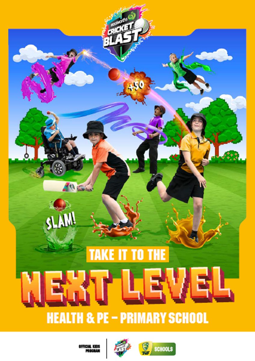 Want a tour of the new Cricket Australia Primary HPE Program? Join us on Thursday the 2nd of September for 
our free webinar titled "The updated Primary HPE Program". Sign up here: community.cricket.com.au/schools/school…