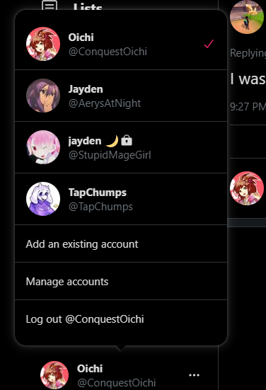 ConquestOichi's tweet photo. @Pkm_Will i mean, i dont see how it verifies it, that was a joke tweet anyways. i guess someone just wanted to take the username away from me, cause like i dont got it https://t.co/iIr37F9OIb