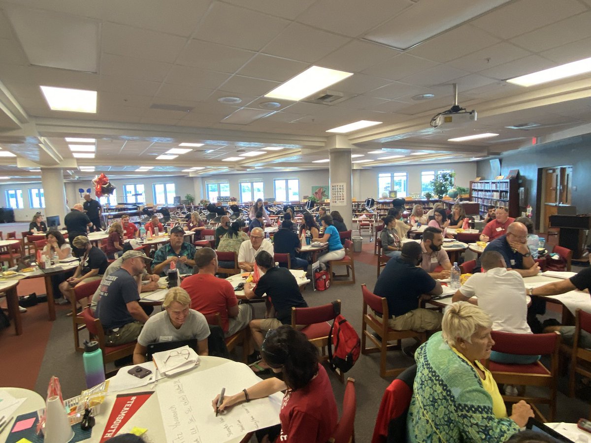 SouthFMHS's tweet photo. Phenomenal day of training. BARR School-wide implementation-Day 1. @BarrCenter @LeeSchools #ALLIN #TEAMSOUTH #POWERFUL #TEAMPACK https://t.co/Gm9pTg0QC8