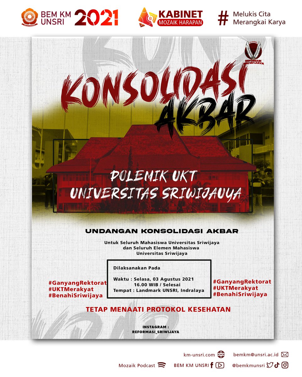 BEM KM UNSRI tweet media