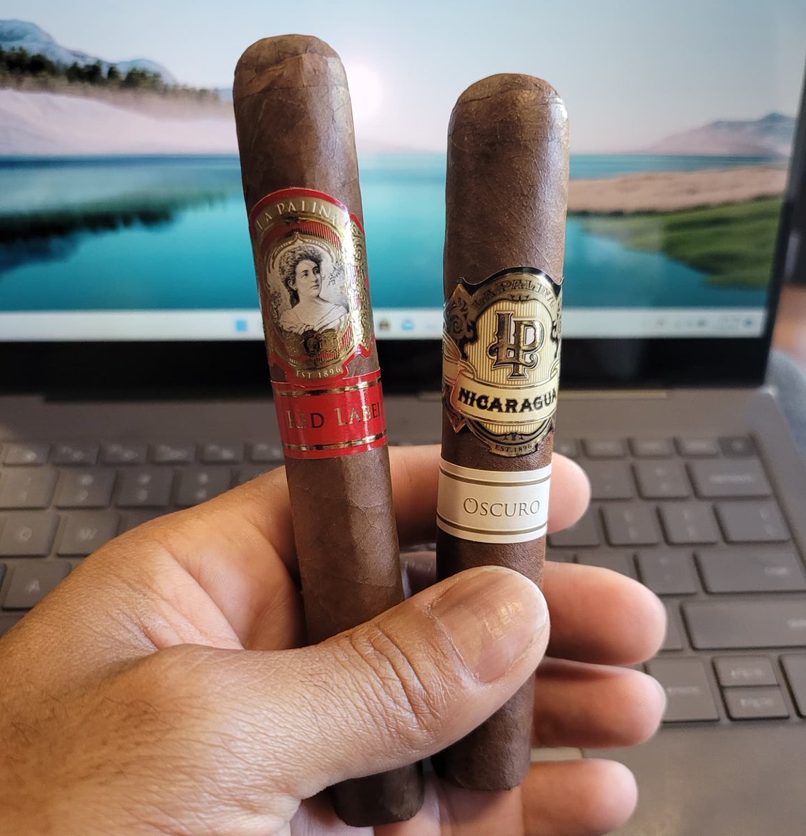 📷 by @terrencemckelvey: Choices between @lapalinacigar or @lapalinacigar 😎