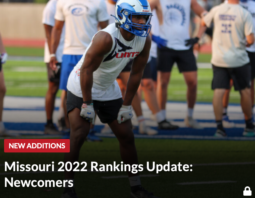 Nate Latsch (@natelatsch) on Twitter photo My two new stories for <a href="/PrepRedzoneMO/">Prep Redzone Missouri</a> look at the Class of 2022 updates and the stock-risers in the Top 10 and newcomers:
prepredzone.com/2021/08/missouā¦
prepredzone.com/2021/08/missou⦠My two new stories for <a href="/PrepRedzoneMO/">Prep Redzone Missouri</a> look at the Class of 2022 updates and the stock-risers in the Top 10 and newcomers:
prepredzone.com/2021/08/missouā¦
prepredzone.com/2021/08/missouā¦